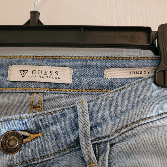 GUESS? Women's Tomboy Distress Denim - Picture 4 of 5